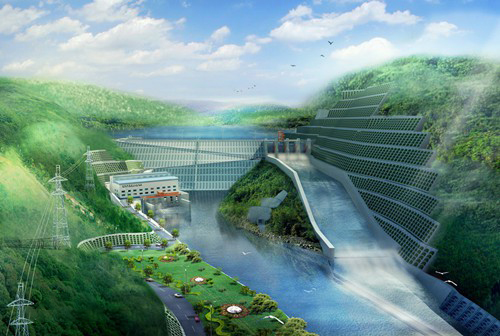 甘肃老挝南塔河1号水电站项目